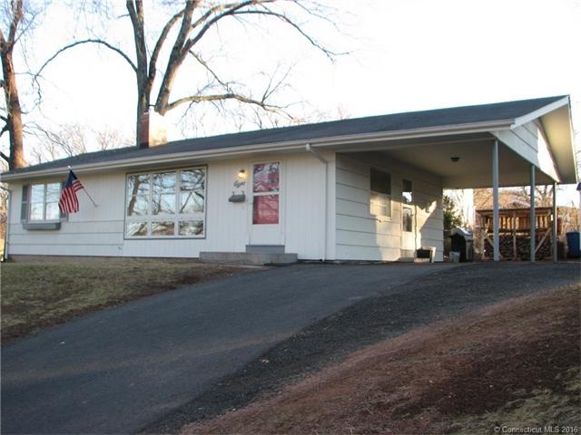 front exterior showing car port