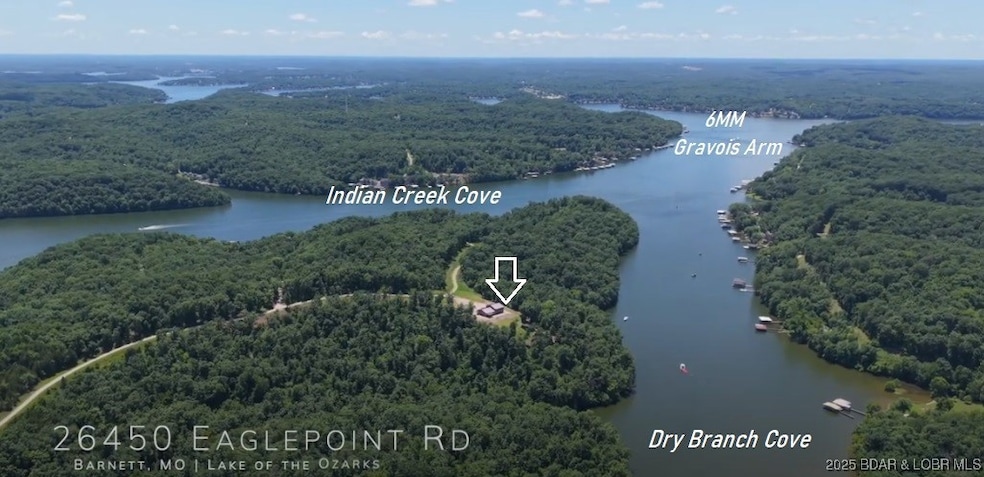 Regulated no wake cove location