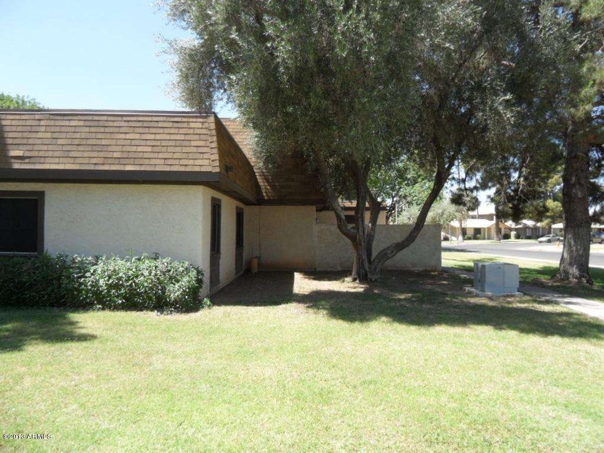 NORTH SIDE OF PROPERTY