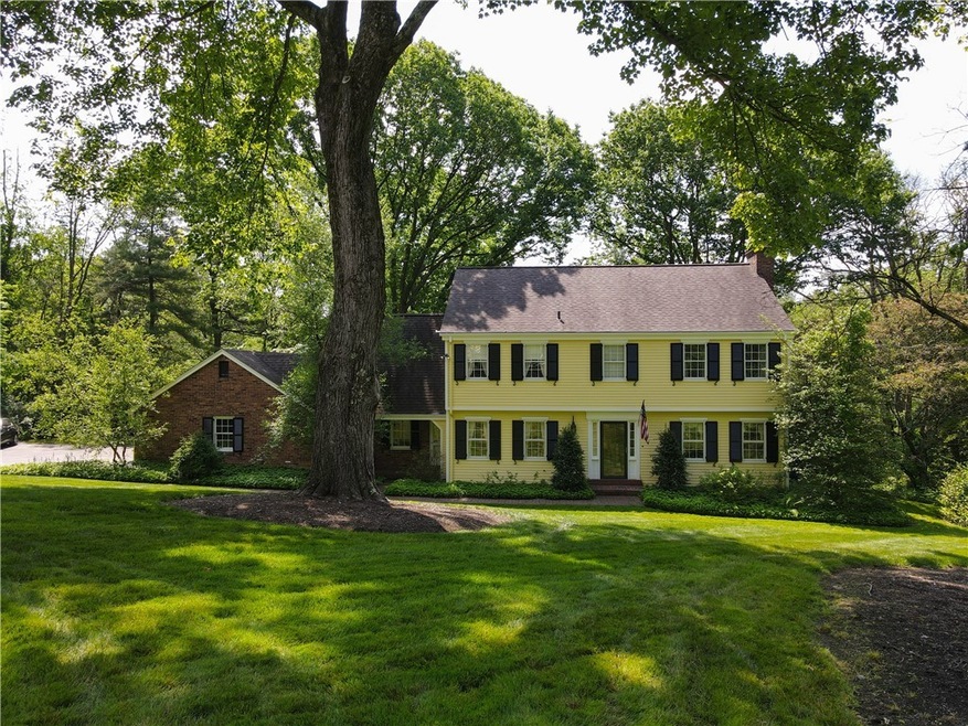 Nestled on a fantastic cul-de-sac street in Fox Ch