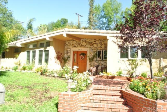 Home is located at the end of a cul-de-sac.