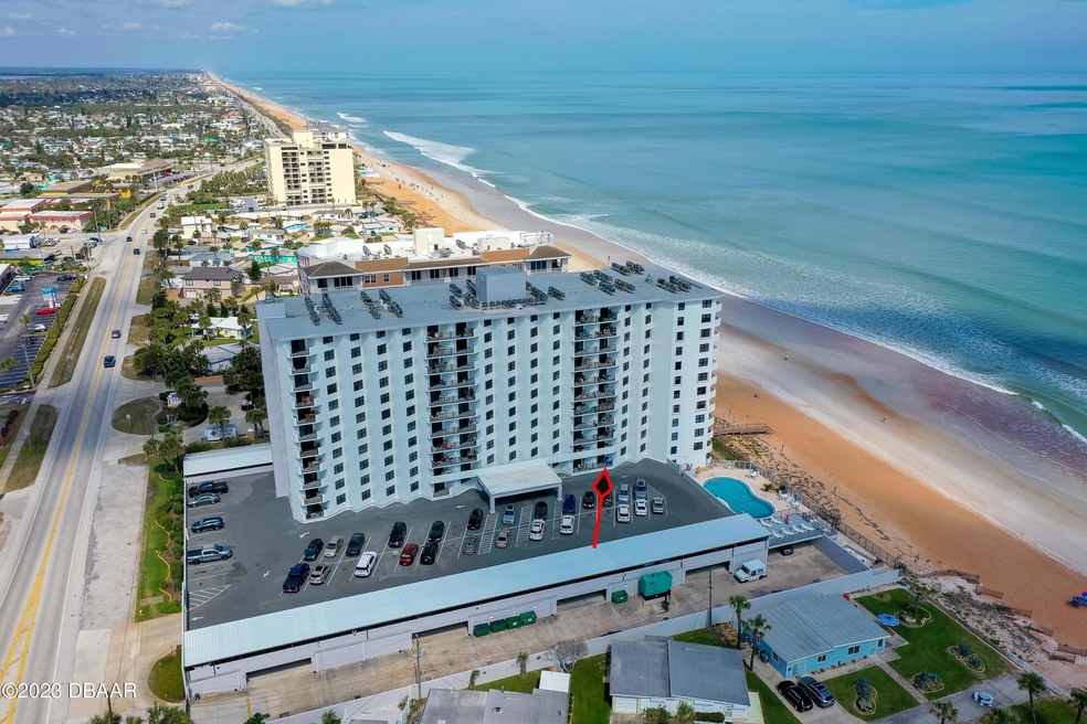 Front of condo