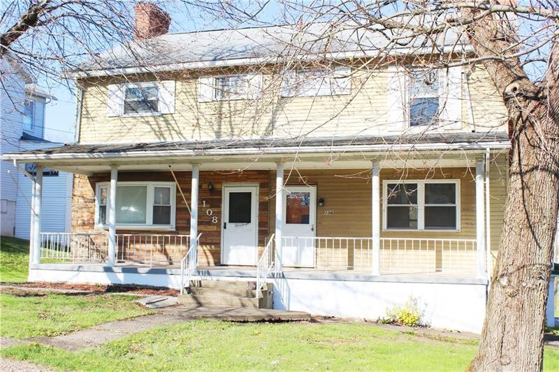 House 108 on left & House 106 on right