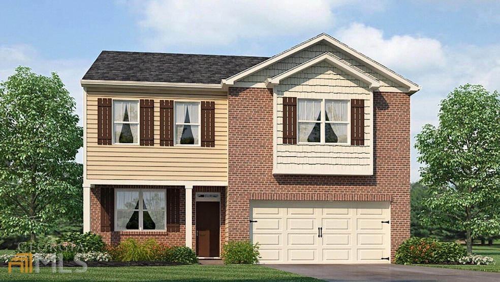 The Penwell Elevation H at Oakhurst Glen in Fairbu