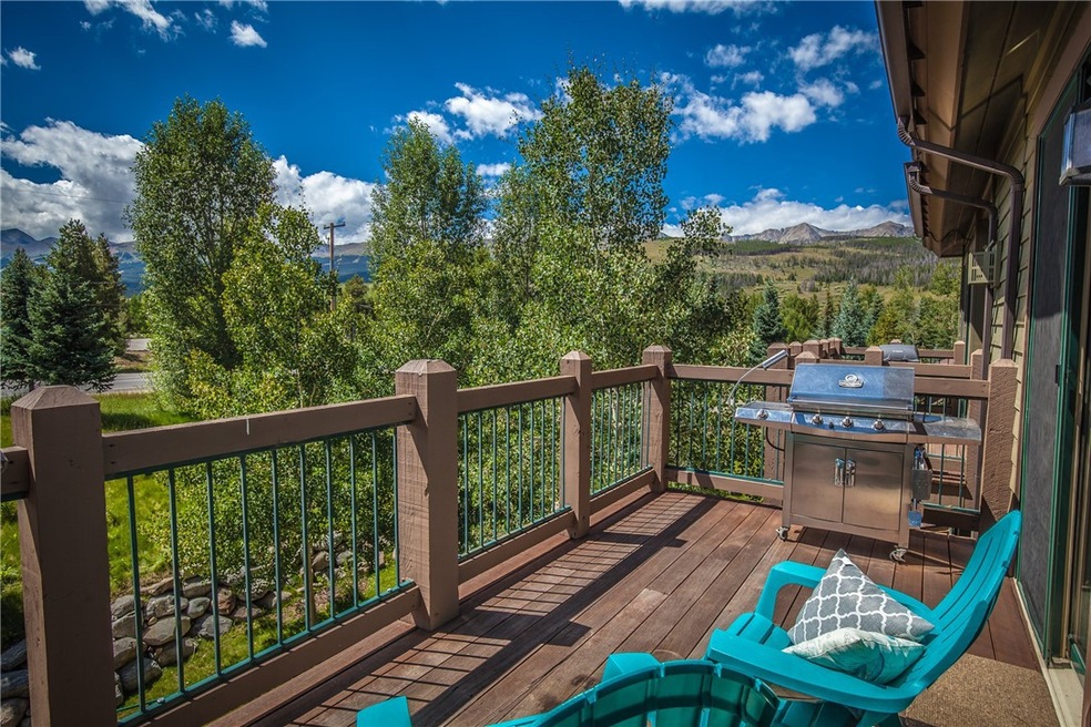 Amazing ski area views on this large South facing