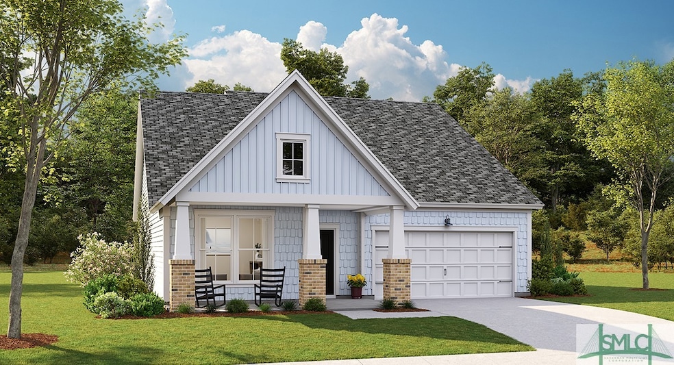 The Henninger N6 Front Elevation Photo. *Floor Pla
