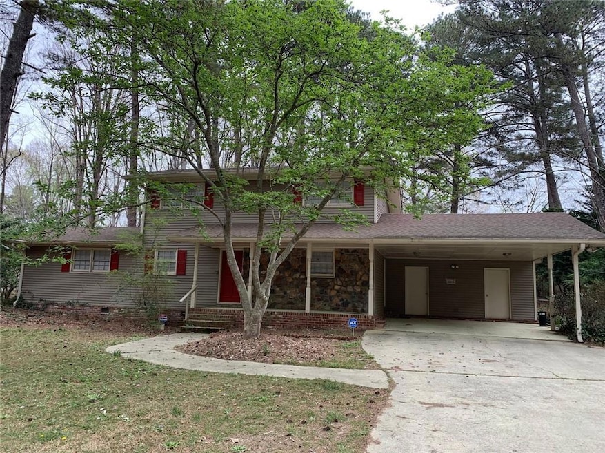 Front of Structure