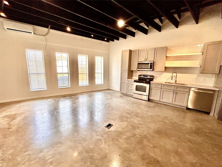 Large open living space with lots of natural light