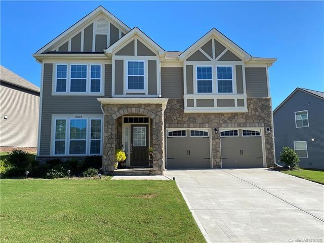 Great Front Elevation with Stone Accents - Well ma
