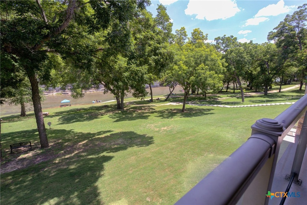 Guadalupe River Views fron the balcony.