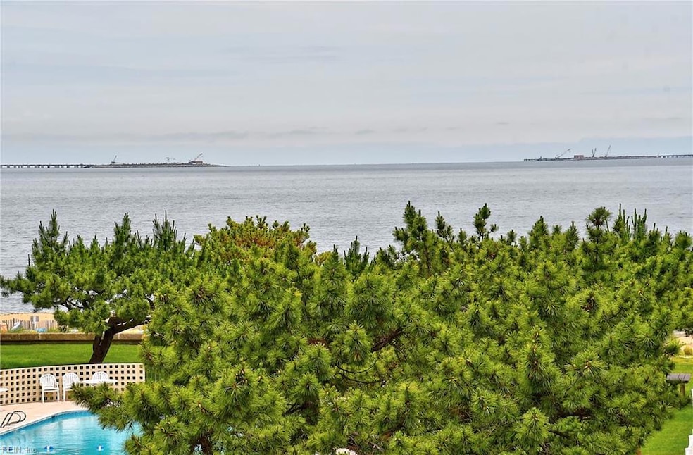 The Chesapeake Bay from Unit 303!