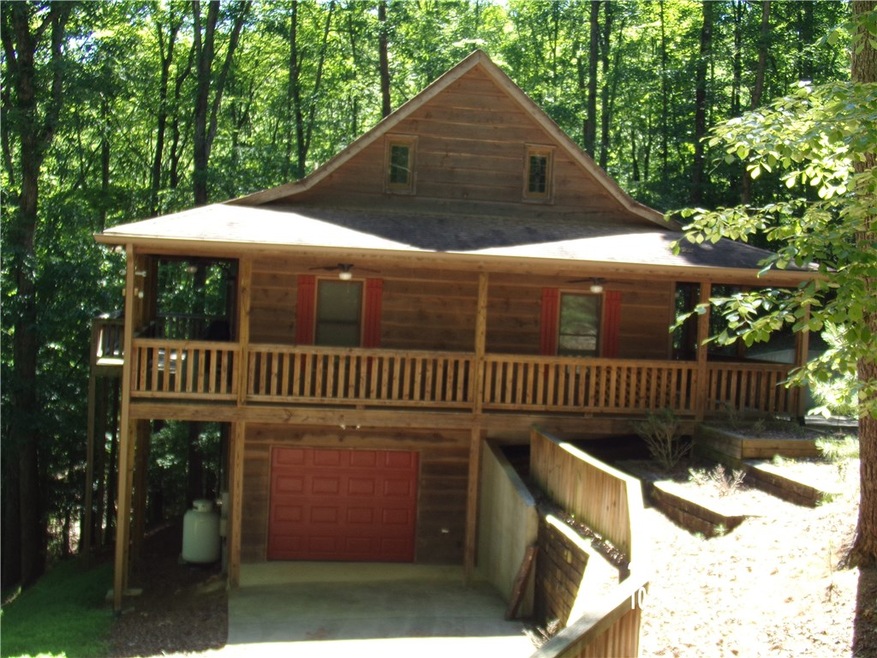Garage level entrance