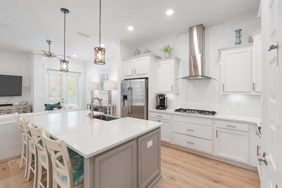 Spacious kitchen