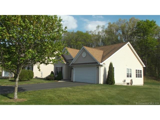 Front side view of the home.