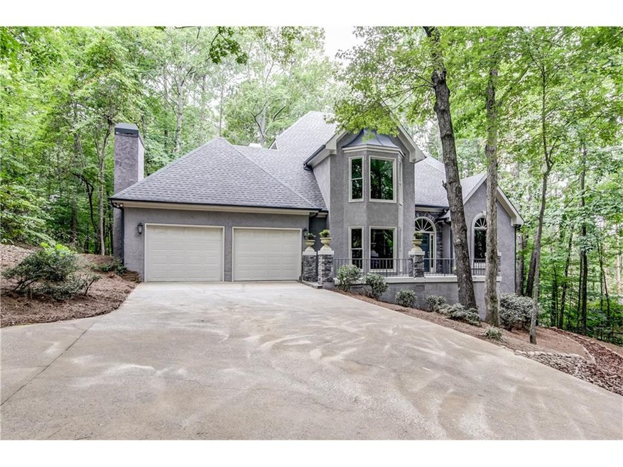 This Roswell estate home has true curb appeal.  Ne
