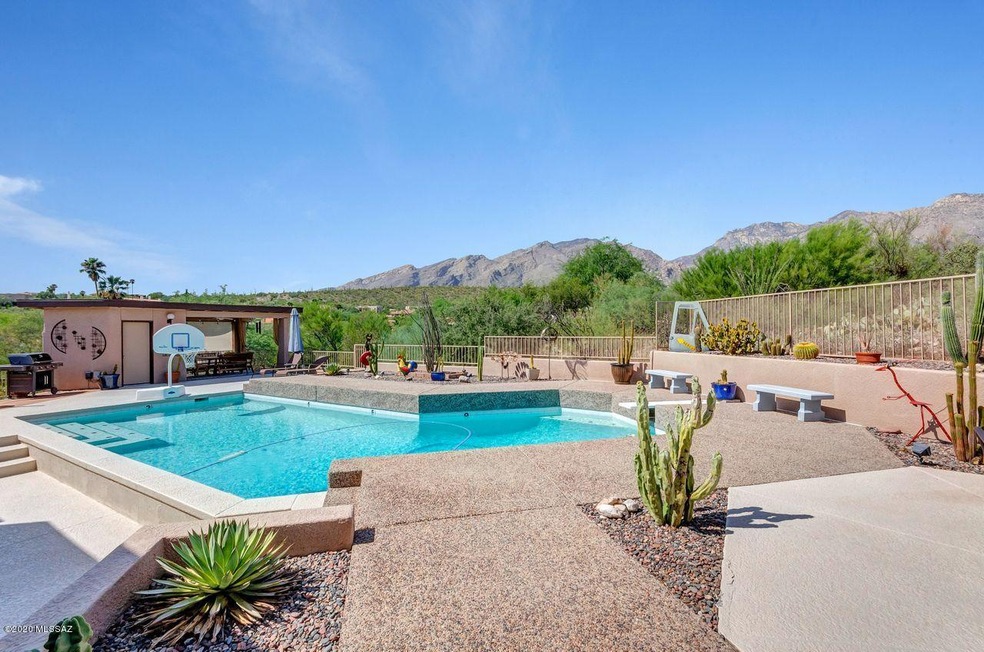 Beautiful Backyard With Sparkling Pool