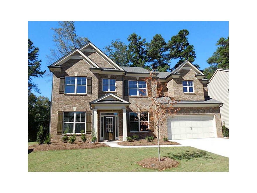 Exterior Front. Stock images.  Actual home is unde