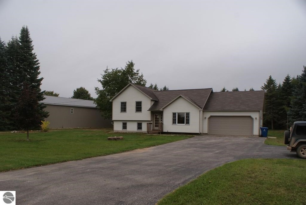 View of the home from the road.