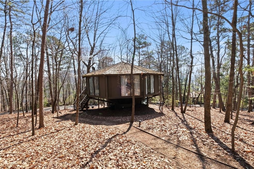 View of rear view of house