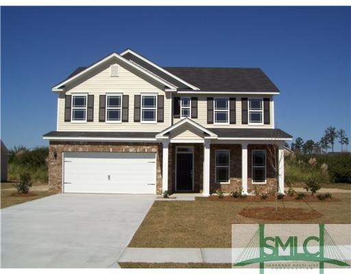 Exterior Front. Beautiful front elevation has bric