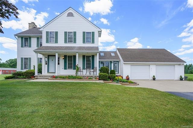 Turn-key updated Colonial on 10 acres.