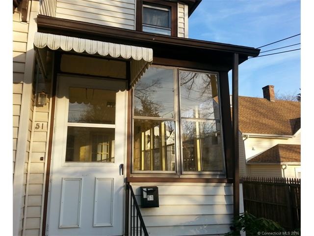 Private entrance to three season porch