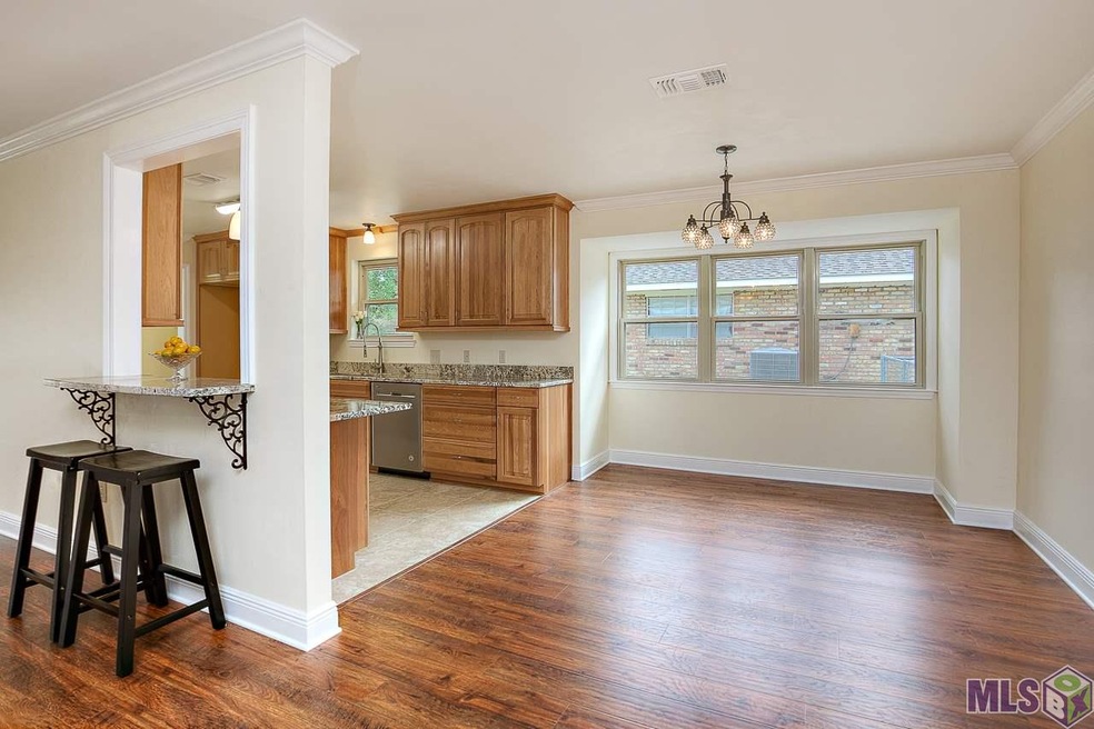 You will love the open flow of the living and kitc