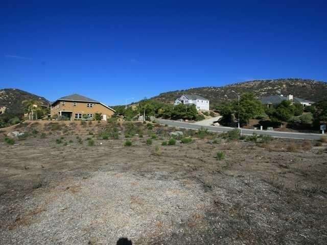 Looking North from Southwest corner of flat, grade