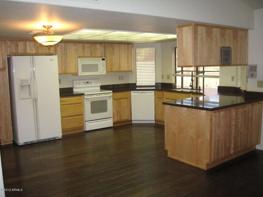 Remodeled kitchen