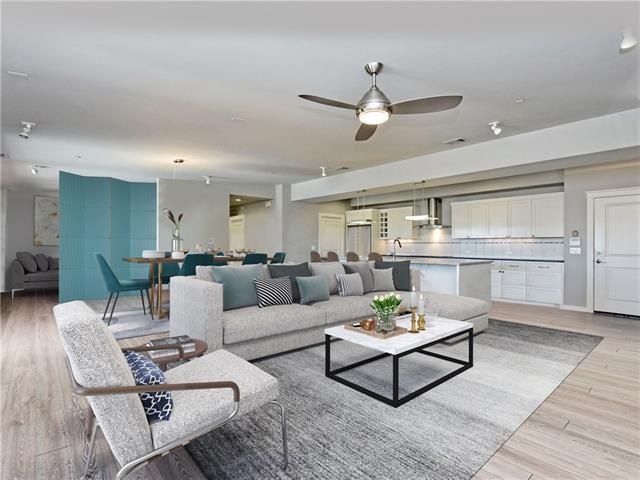 Virtually staged- This is a sample of contemporary