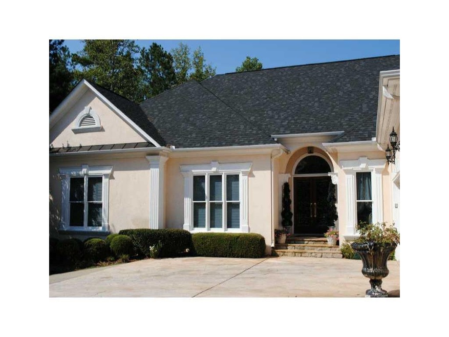 Exterior Front. Beautiful estate home with privacy