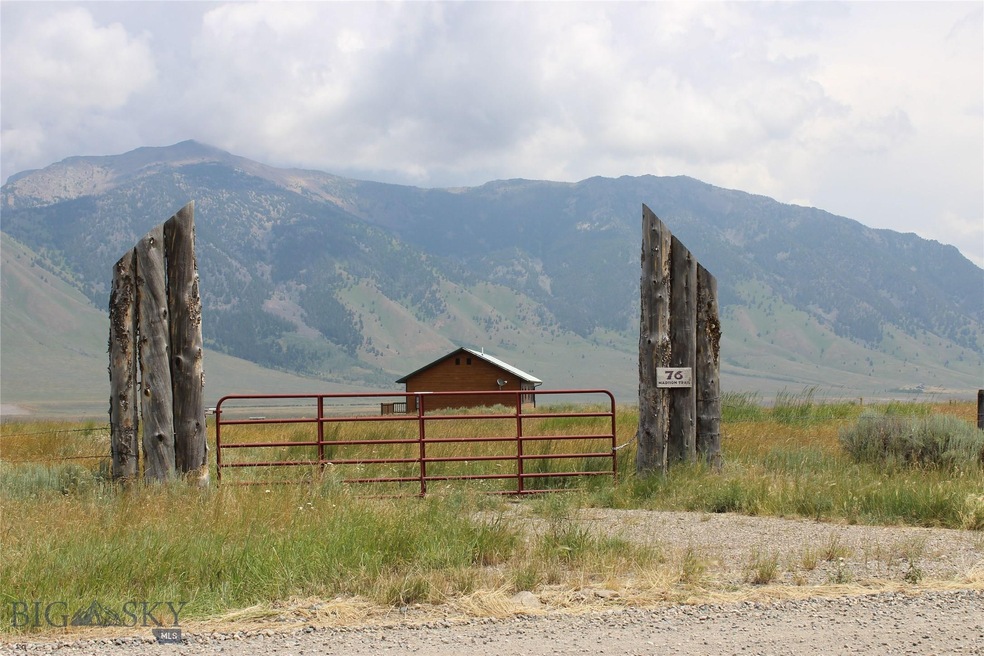 Entry to property off Madison Trail