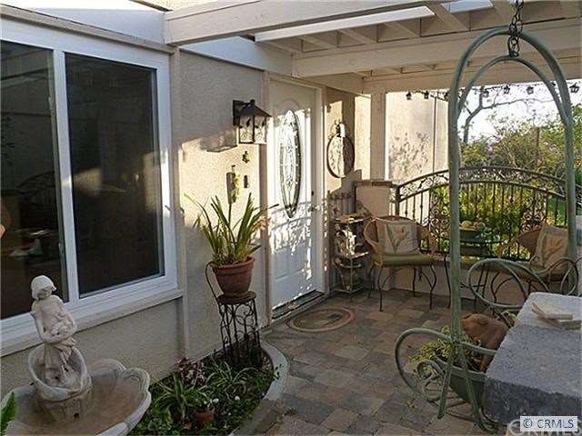 Wrought iron and block walls