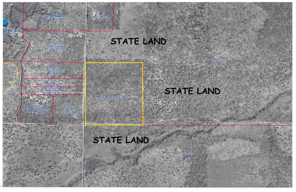 ARIELMAP OUTLINED FROM COUNTY