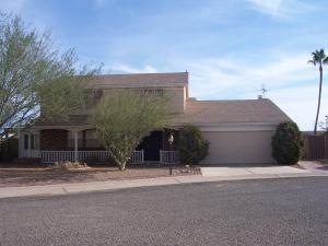 front of home and property