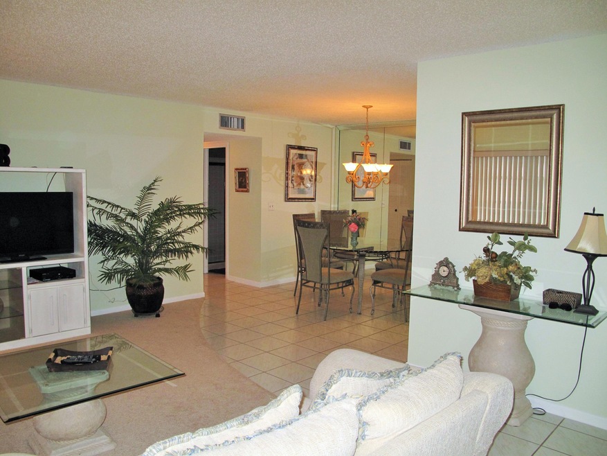 Living and dining area