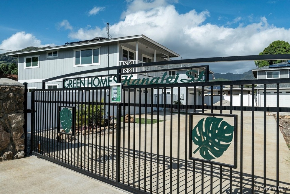 Privacy with gated entrance.