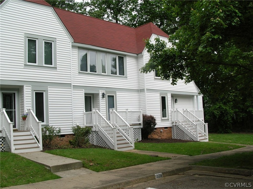 Front of Townhome