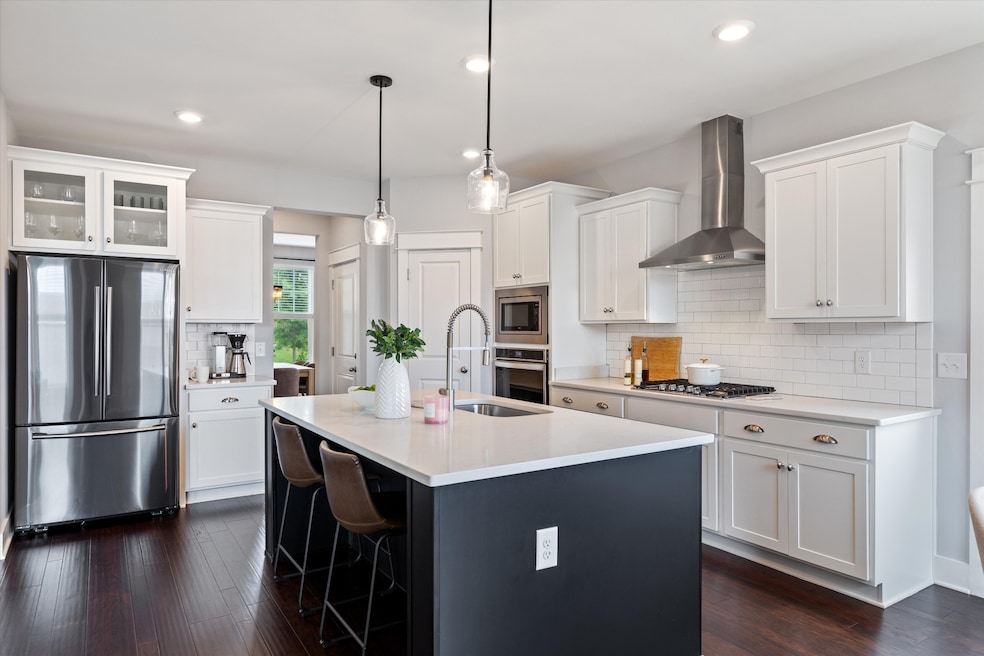 Beautiful kitchen featuring abundant cabinetry and ample storage, crafted to combine elegance with practicality.