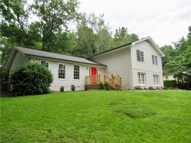 Wonderful home with privacy front and back. All ne