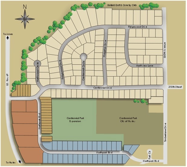 Plat map