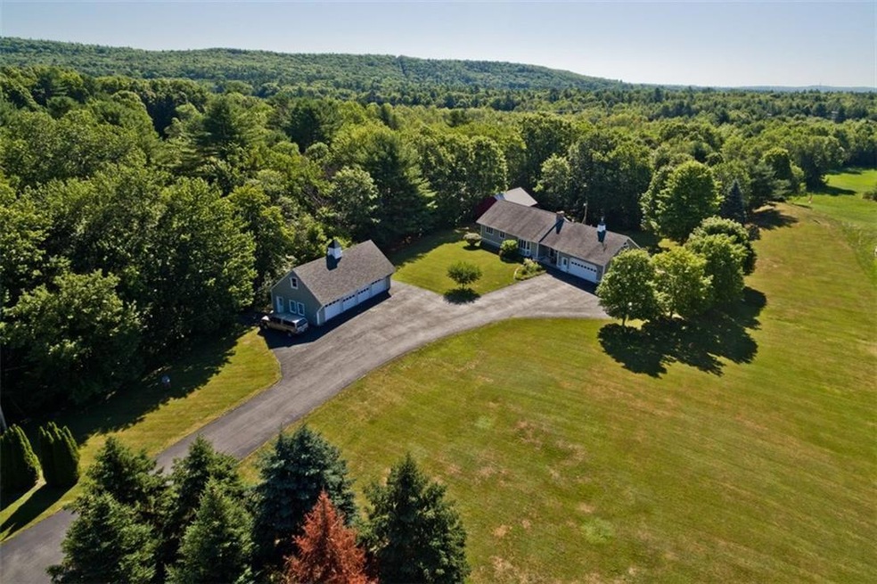 Ranch with 2 car attached garage, 4...