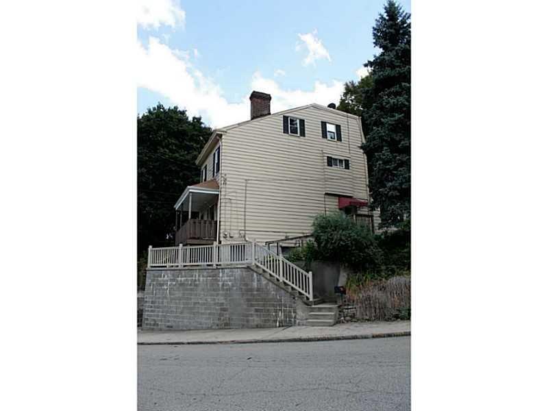 Exterior Front. Newly installed Railing