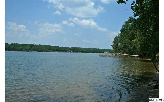 View - View of wide open channel on Lake Wylie.  E