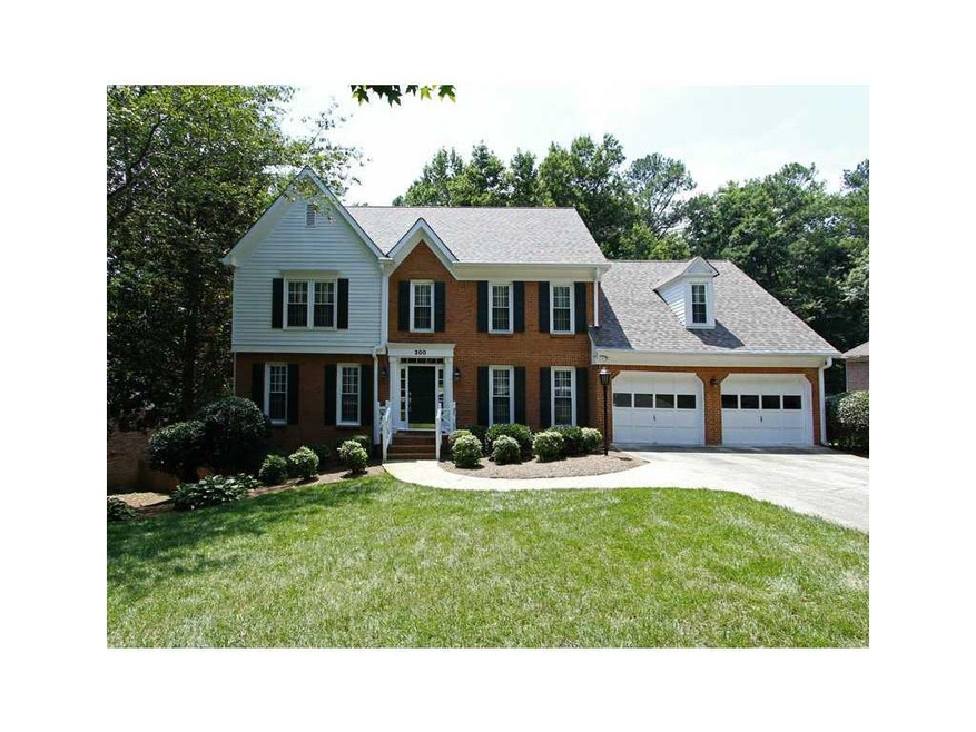 Exterior Front. CHARMING TRADITIONAL HOME NESTLED 