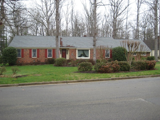 Front of home from Keith Lane