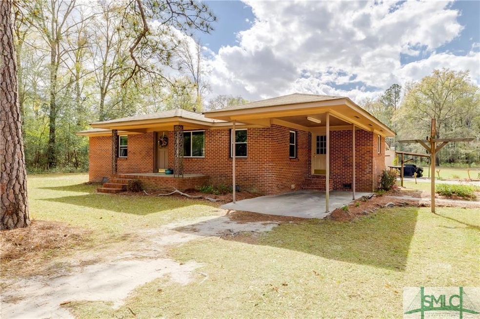 Adorable Brick Home With Covered Entry and Covered