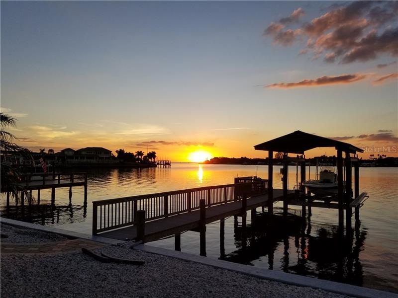 Backyard Sunset