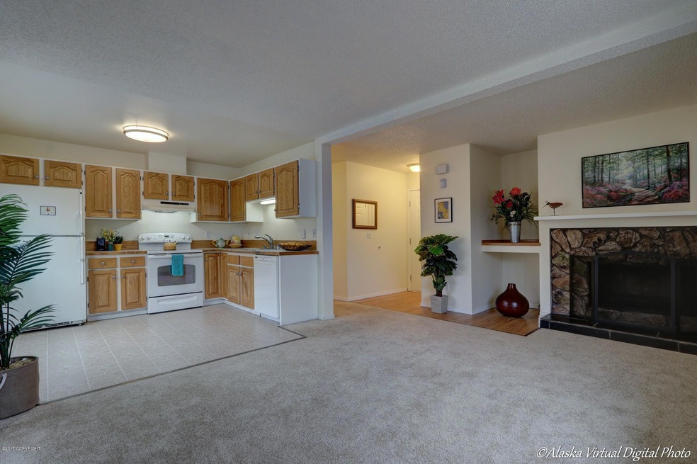 Kitchen and Living room