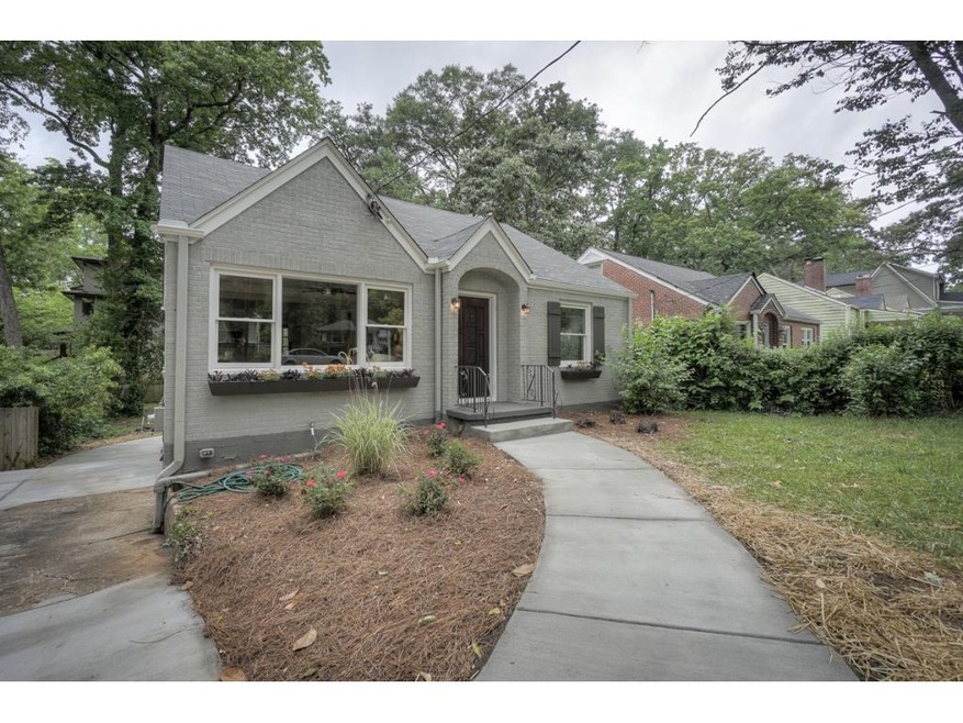 All brick renovated bungalow